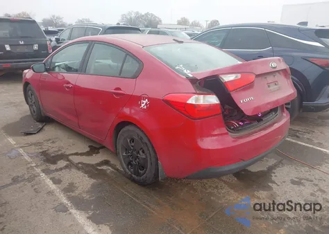 2016 Kia Forte Lx from USA, damaged, VIN KNAFK4A62G5586113